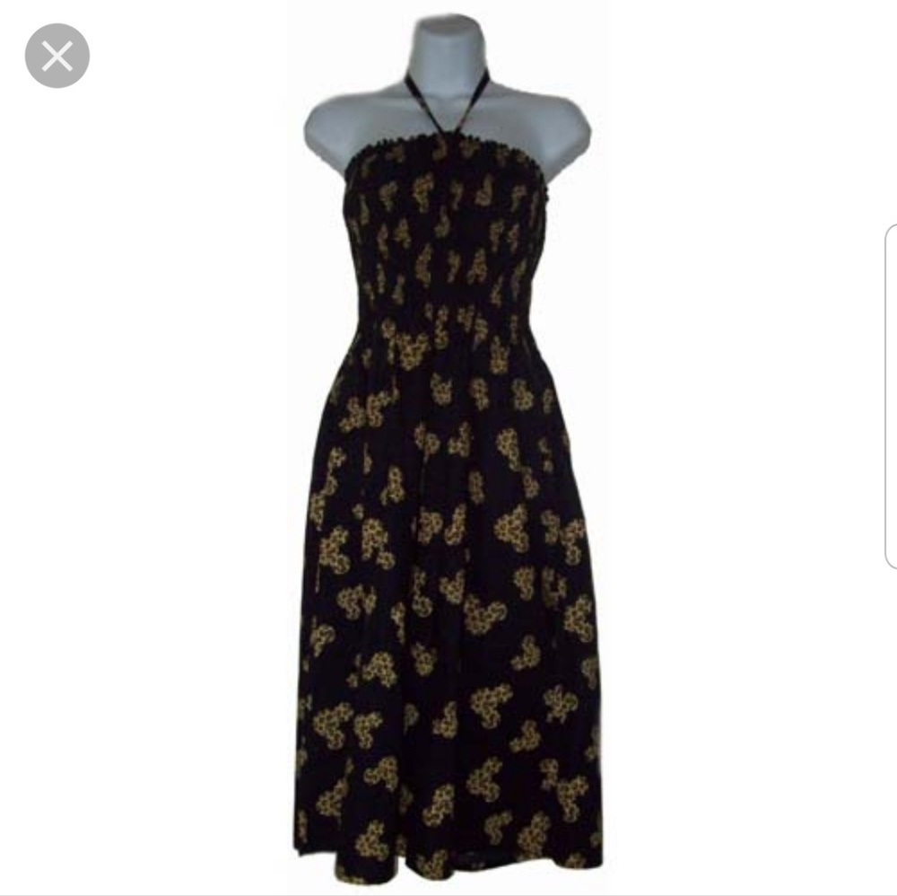 48 HOUR SALE! Disney Ladies Cheetah Mickey  Dress